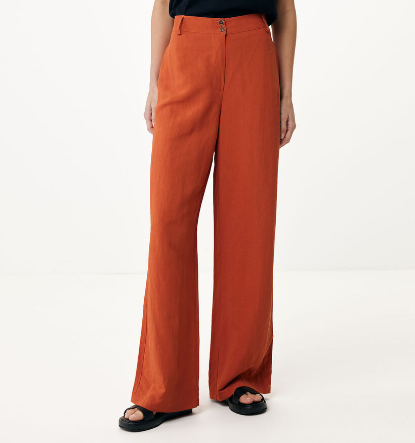 Mexx Pantalon Large en Orange (324101)