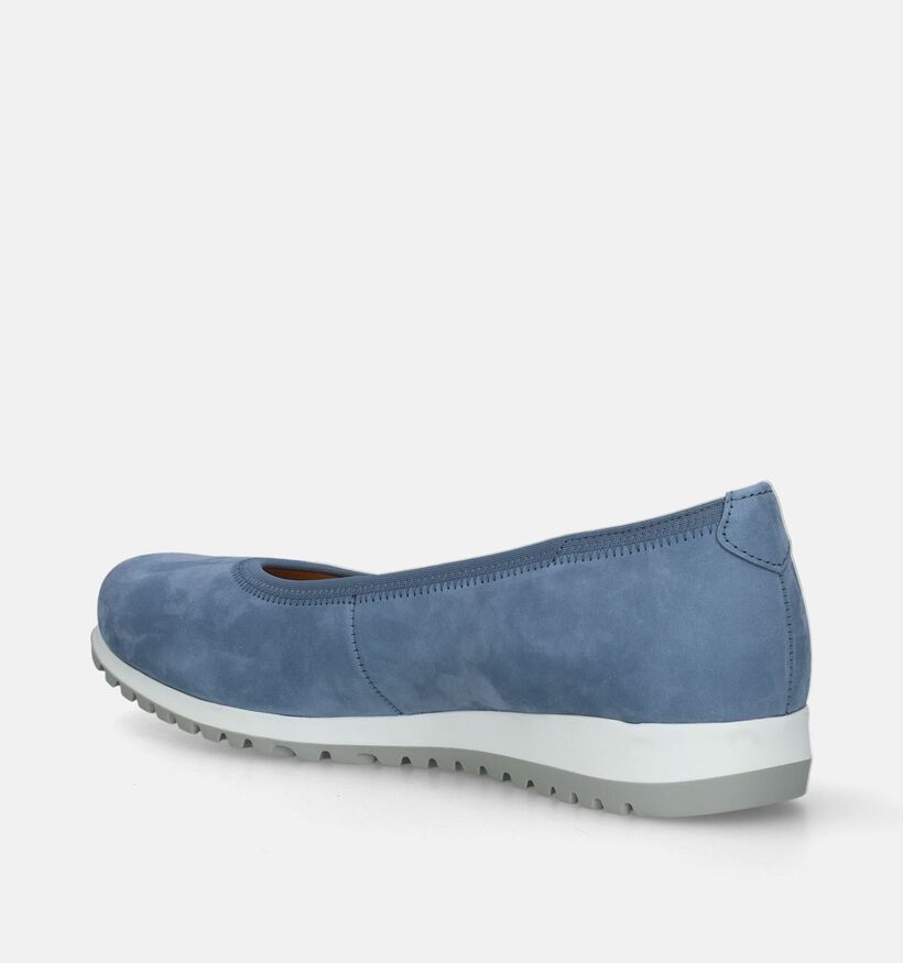 Comfort Ballerines en Bleu clair pour femmes (339329)