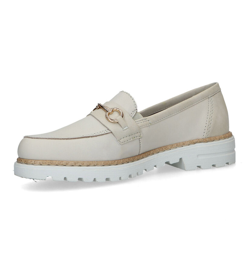 Rieker Ecru Loafers voor dames (320234)