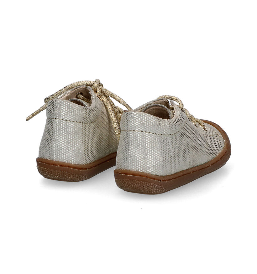 Naturino Cocoon Gouden Babyschoenen voor meisjes (331569) - geschikt voor steunzolen