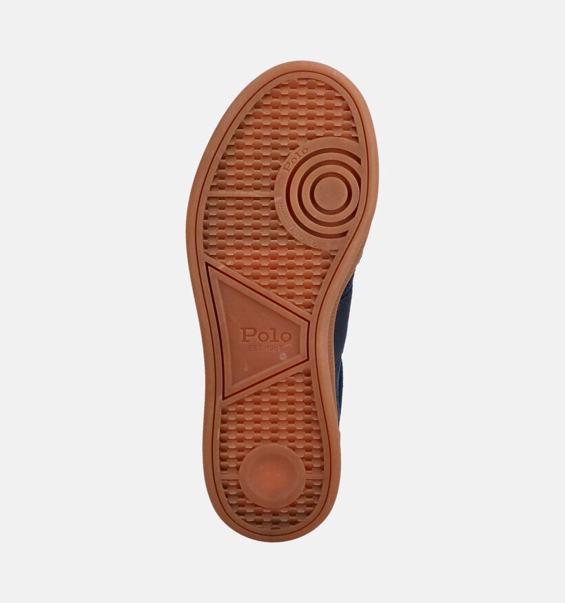 Polo Ralph Area Lauren Baskets en Bleu pour femmes (377210)