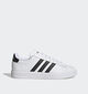 adidas Grand Court 2.0 Witte Sneakers voor jongens, heren (350086) - geschikt voor steunzolen