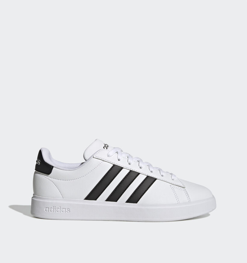 adidas Grand Court 2.0 Witte Sneakers voor jongens, heren (350086) - geschikt voor steunzolen