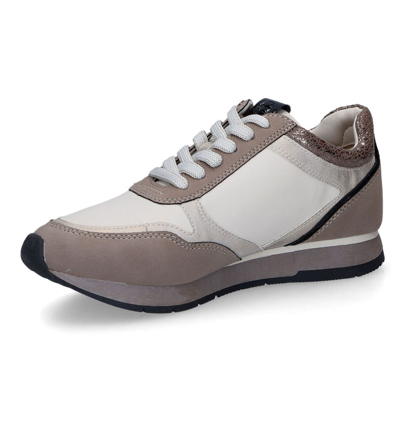 Tamaris Baskets casual en Taupe pour femmes (313131) - pour semelles orthopédiques