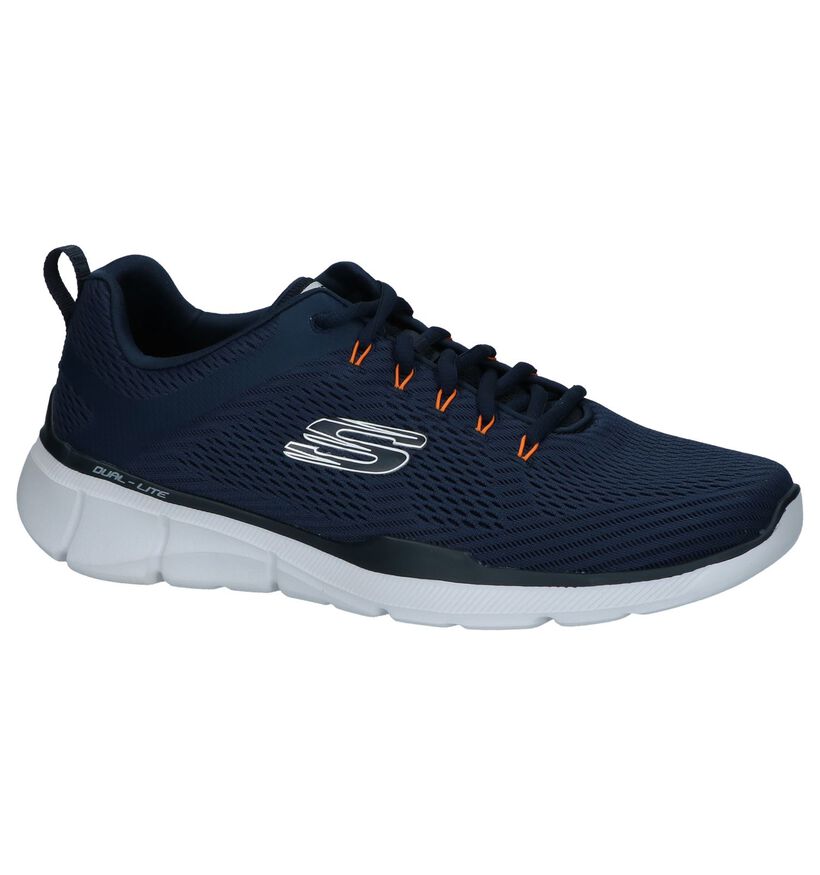 Skechers Memory Foam Baskets basses en Gris clair en textile (247407)