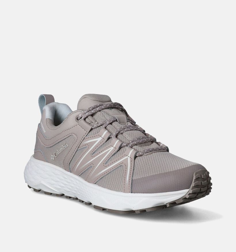 Columbia Peakfreak Roam Waterproof Taupe Wandelschoenen voor dames (356118) - geschikt voor steunzolen