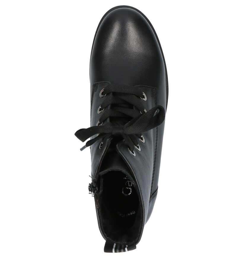 Gabor Best Fitting Bottines en Noir en cuir (260239)