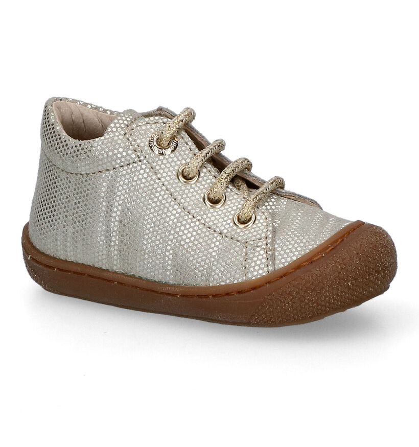 Naturino Cocoon Gouden Babyschoenen voor meisjes (331569) - geschikt voor steunzolen