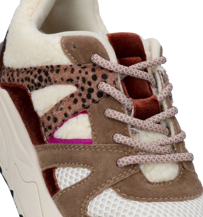 Poelman Baskets casual en Cognac pour femmes (328563)