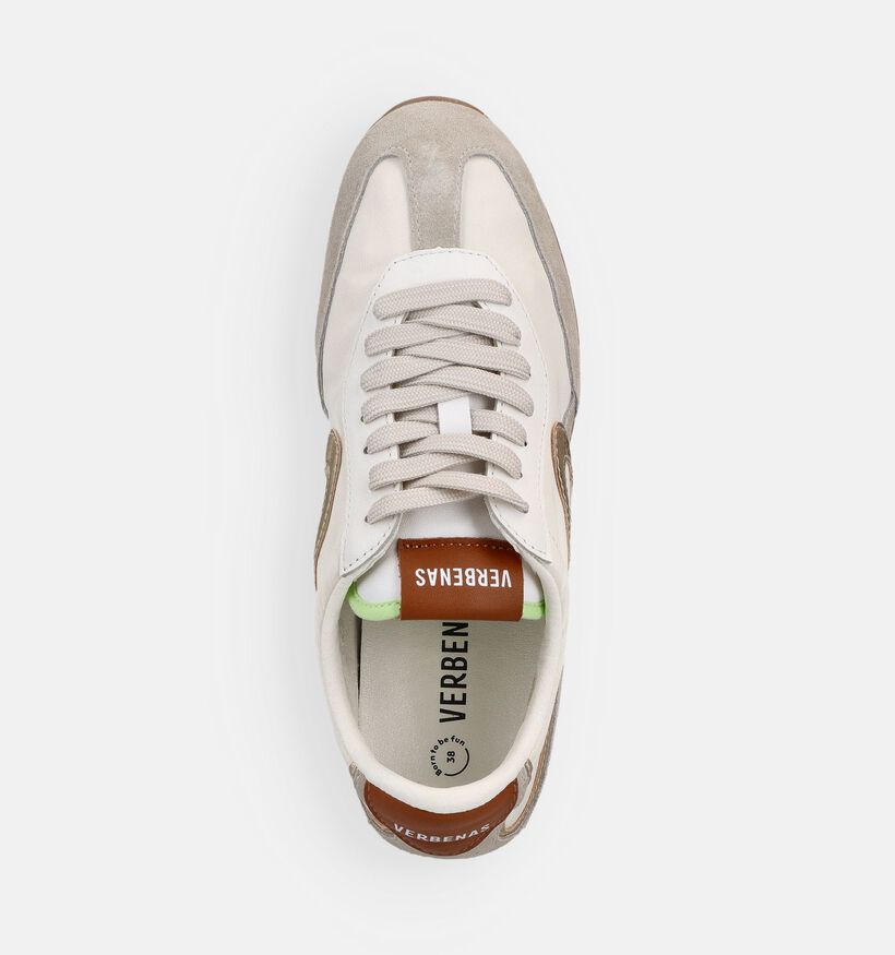 Verbenas Jamaica Pietra Witte Sneakers voor dames (380525) - geschikt voor steunzolen