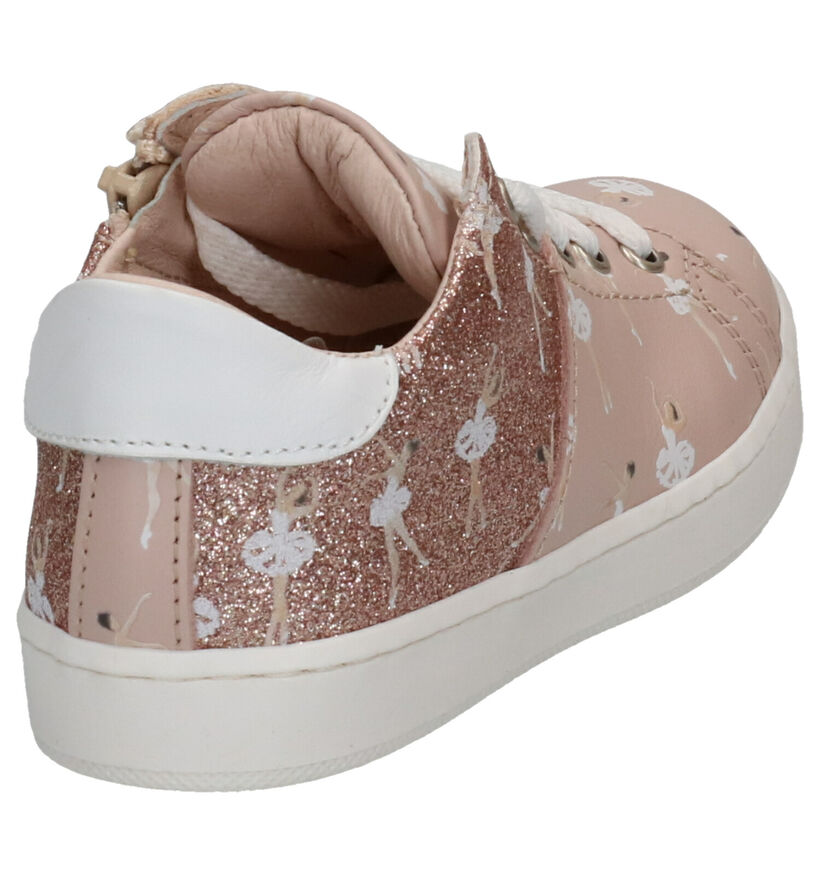 K3 Baskets basses en Rose clair en cuir (270852)