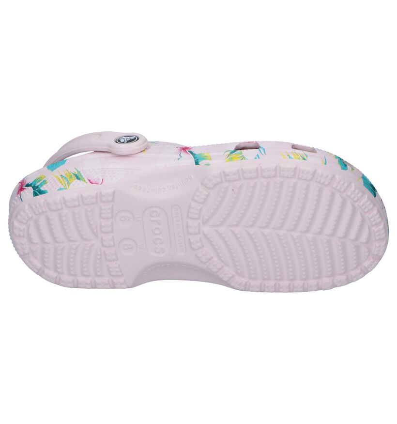 Crocs Classic Nu-pieds en Rose en synthétique (244748)