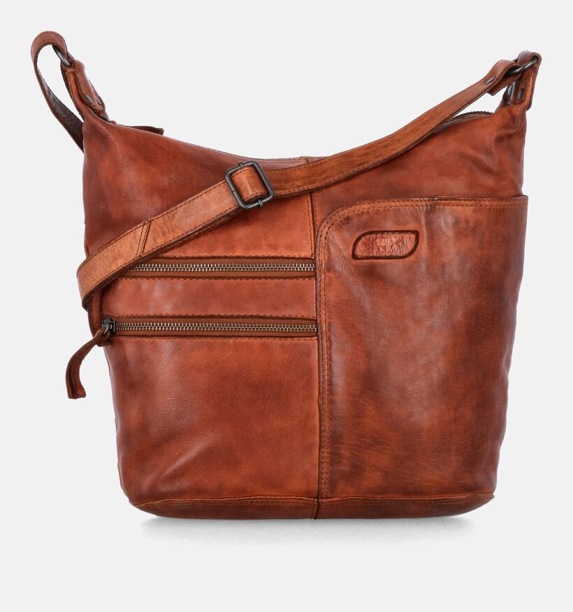 Bear Design Cognac Crossbody tas voor dames (358882)