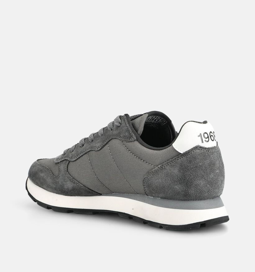 Sun68 Tom Solid Chaussures plates en Gris pour hommes (379398) - pour semelles orthop&eacute;diques