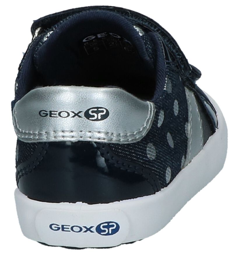 Geox Chaussures pour bébé  en Bleu foncé en cuir verni (237278)