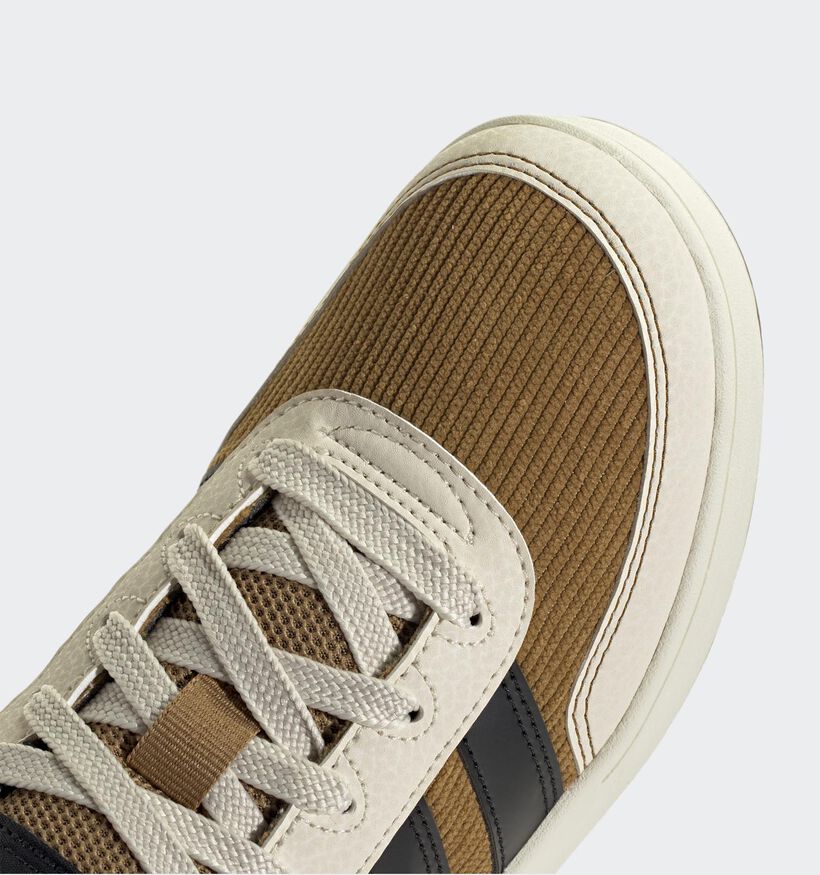 adidas Breakbase Zwarte Lage Sneakers voor jongens, meisjes (359623)