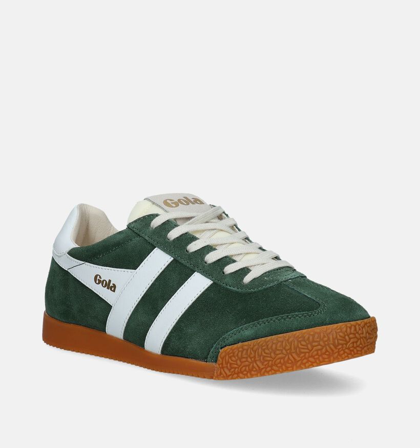 Gola Elan Groene Sneakers voor dames (336369) - geschikt voor steunzolen