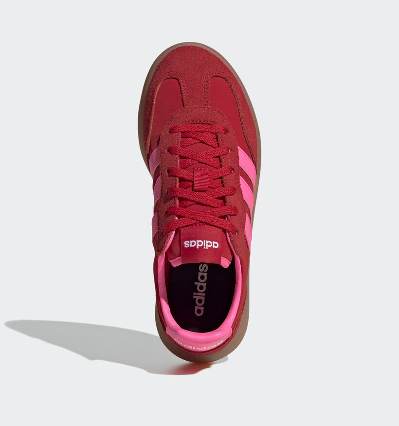 adidas Barreda Baskets basses en Blanc Barreda Decode Baskets basses en Rouge pour filles (365382) - pour semelles orthopédiques