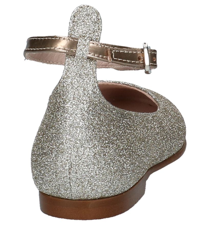 Beberlis Ballerines en Or en cuir (215984)