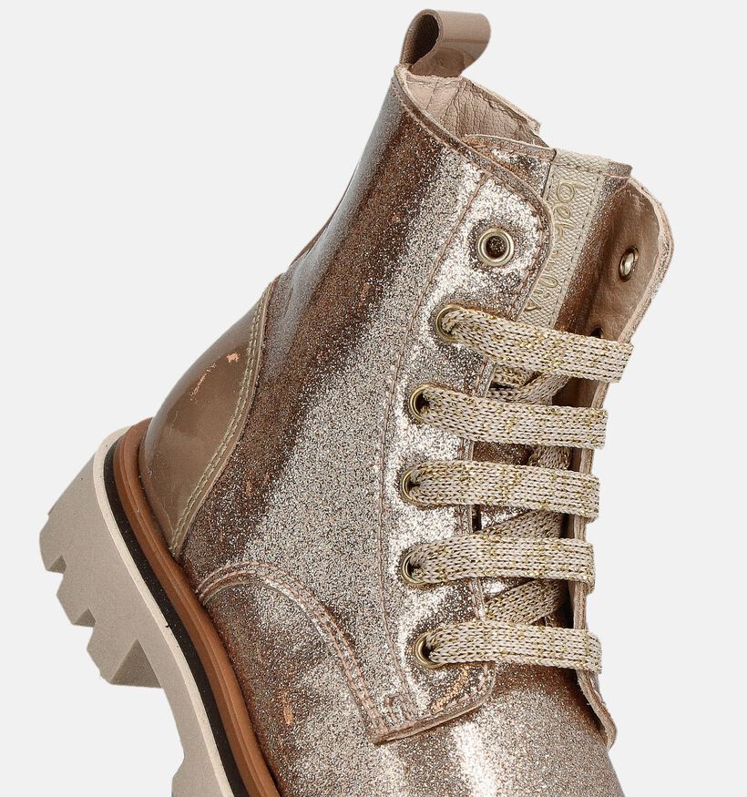 Beberlis Chaussures hautes en Or pour filles (364589) - pour semelles orthopédiques