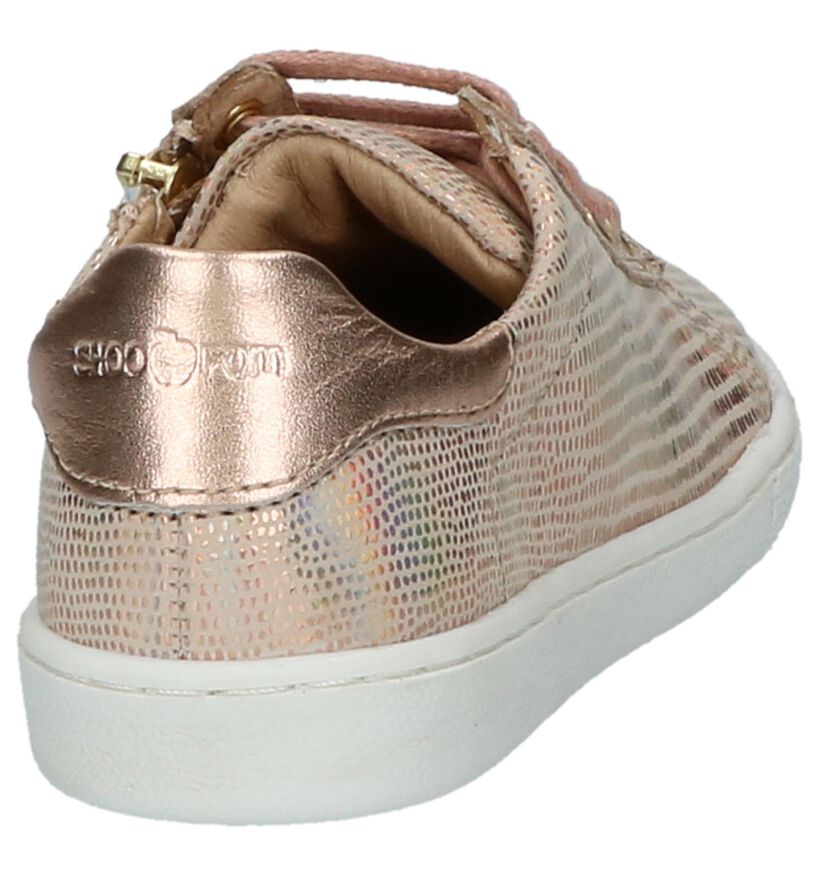 Shoo Pom Rose Gold Schoenen in leer (215641)