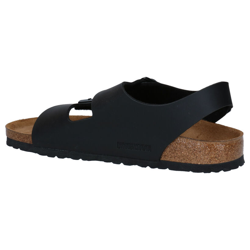 Birkenstock Milano Zwarte Sandalen in kunstleer (305410)