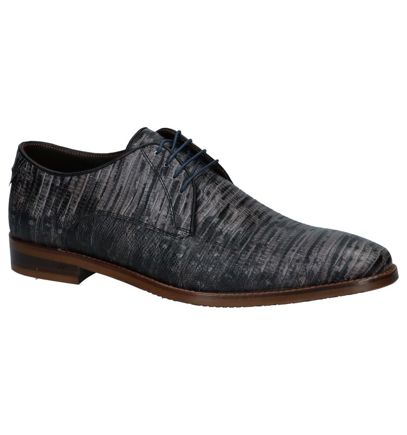 Ambiorix Chaussures habillées en Gris en cuir (231732)