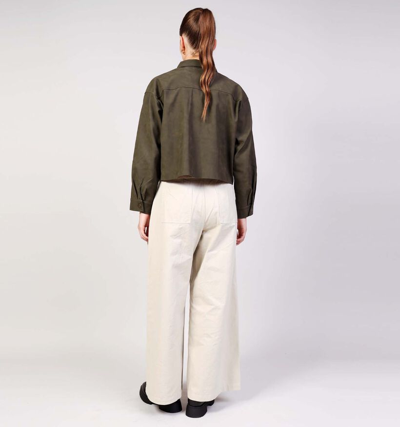 Orfeo Doc Kakigroene Blouse voor dames (364342)