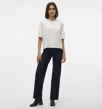 Vero Moda Pulls Blanc/Bleu