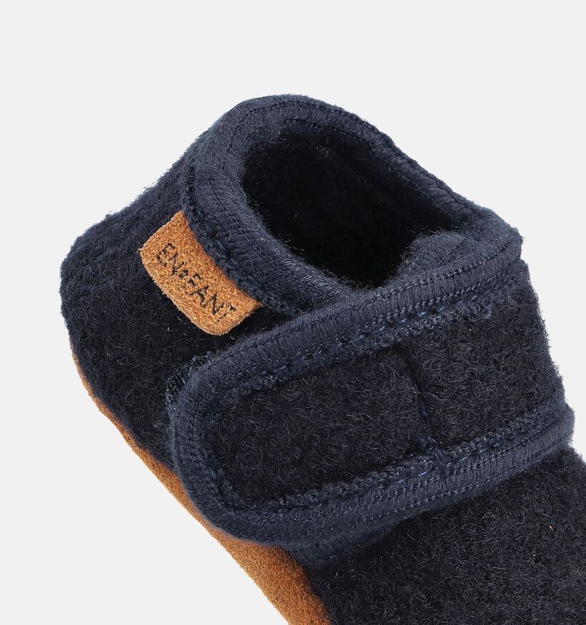 Enfant Navy Pantoufles pour b&eacute;b&eacute; en Bleu fonc&eacute; pour filles, gar&ccedil;ons (379550)