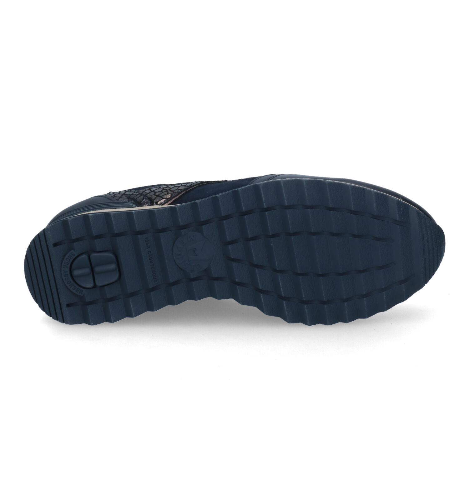 Baskets bleu