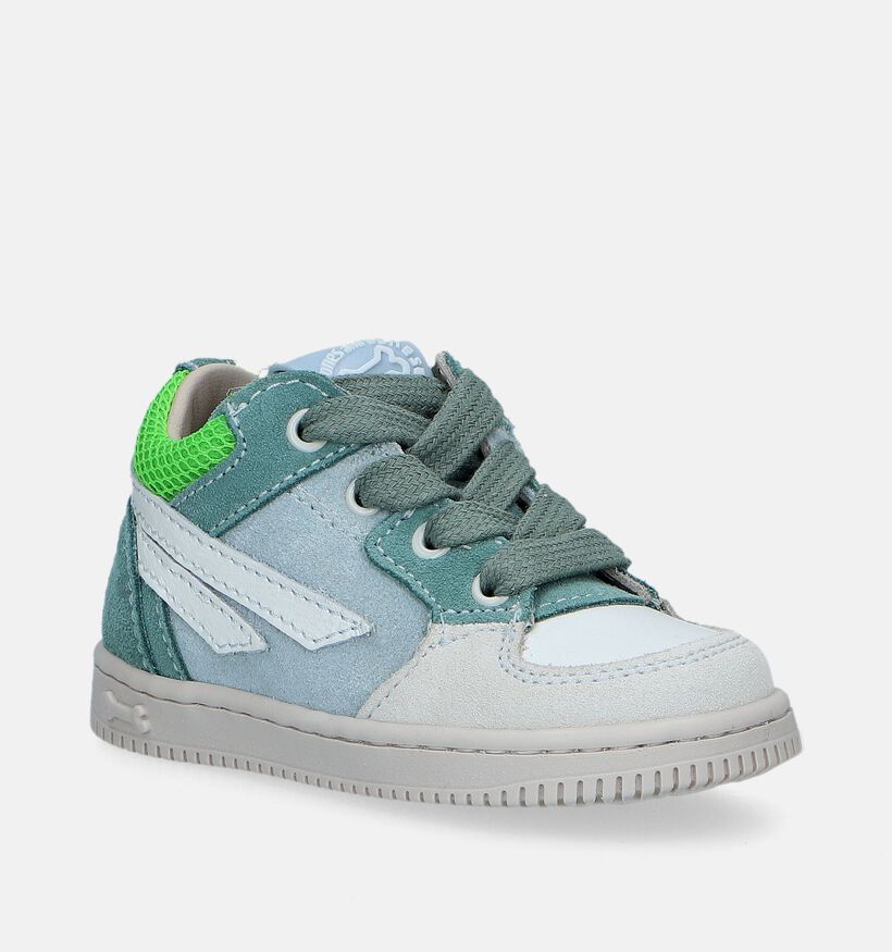 STONES and BONES Nomi Groene Babbyschoenen voor jongens (345766) - geschikt voor steunzolen