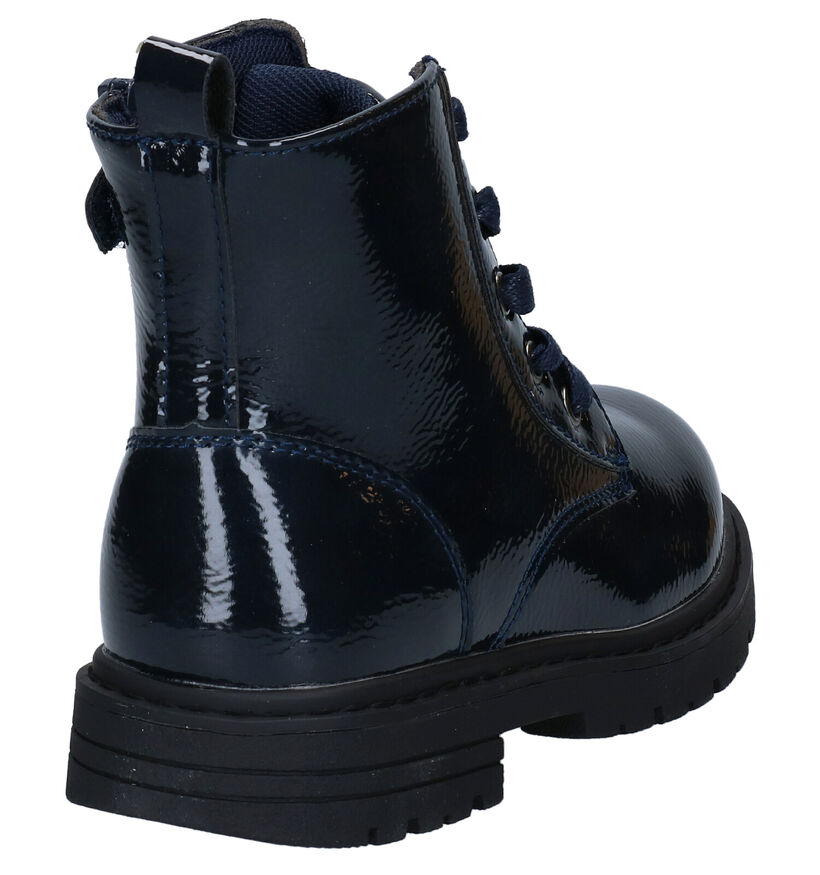 Dazzle Bordeaux Boots in kunstleer (284345)
