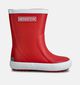 Bergstein Classic Bottes de pluie en Rouge pour filles, garçons (373240) - pour semelles orthopédiques