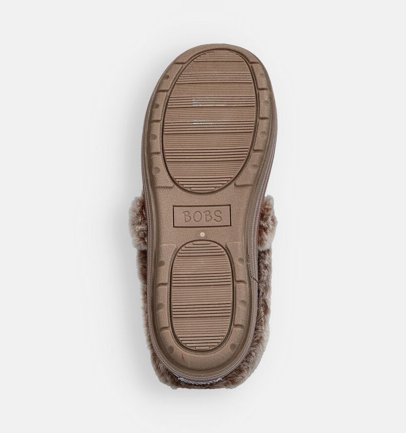 Skechers Bobs Too Cozy Chic Cat Taupe Pantoffels voor dames (377980)