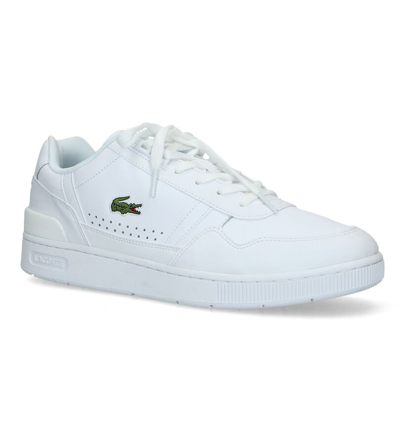 Lacoste T-Clip Baskets en Blanc pour hommes (336478)