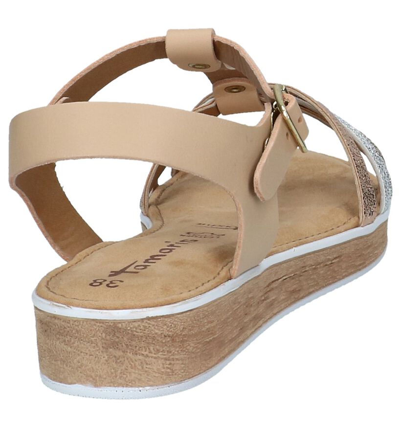 Tamaris Beige Sandalen, , pdp