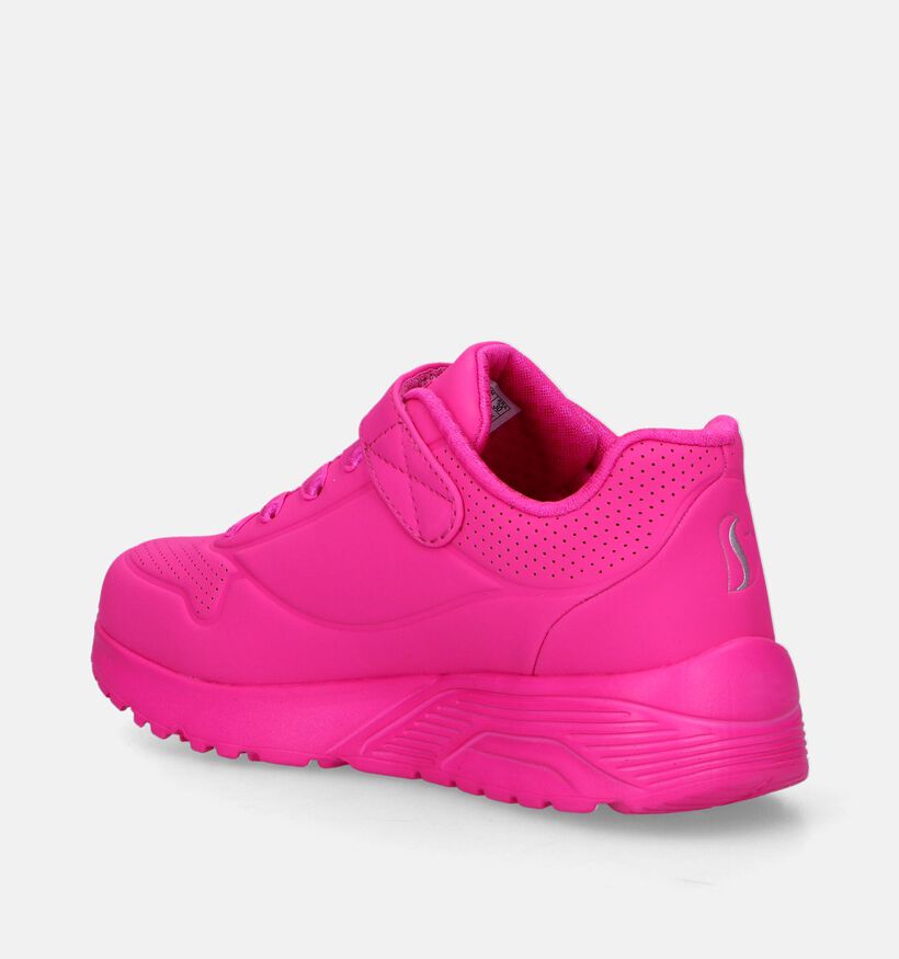 Skechers Uno Lite Roze Sneakers voor meisjes (346829)
