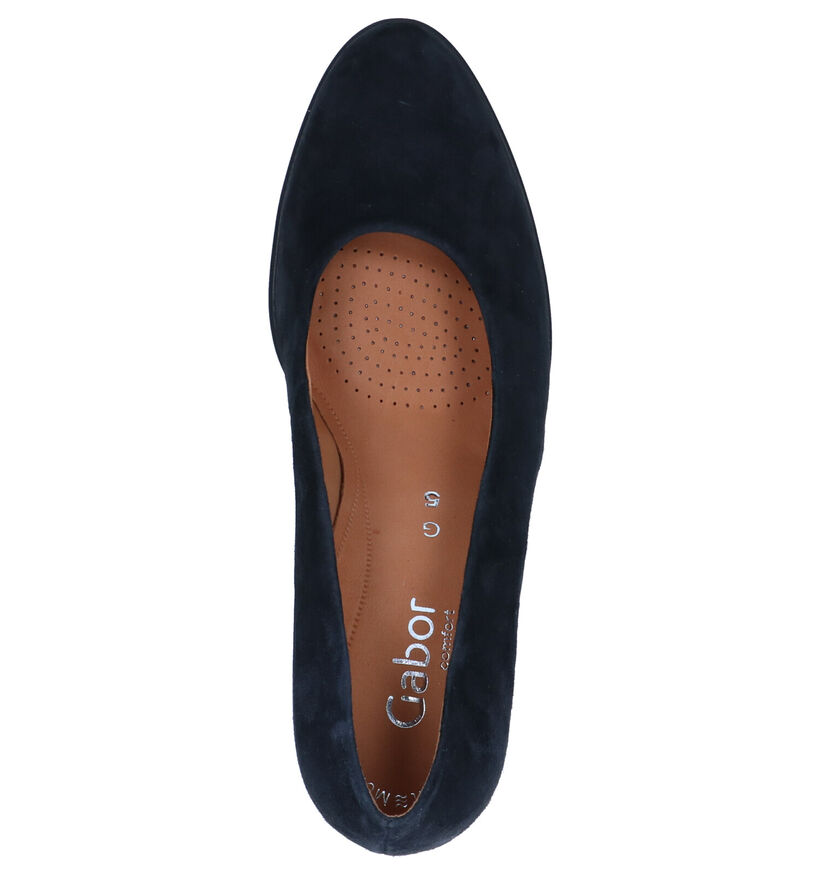 Gabor Soft Move Escarpins en Noir en nubuck (282353)