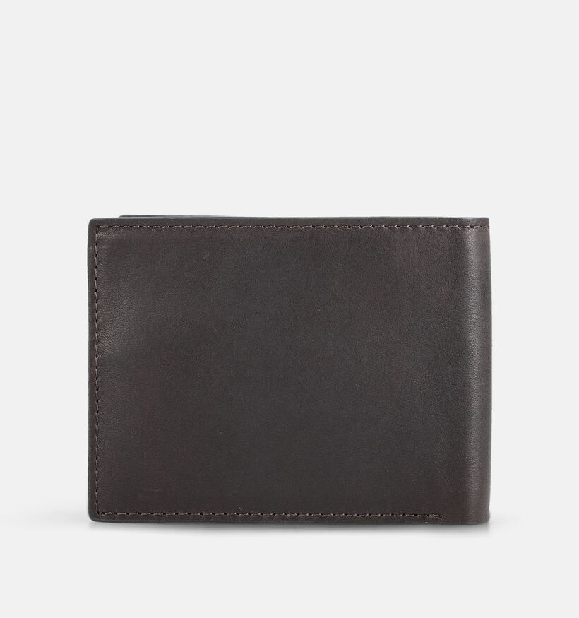 Maverick Portefeuille en Marron fonc&eacute; pour hommes (374860)