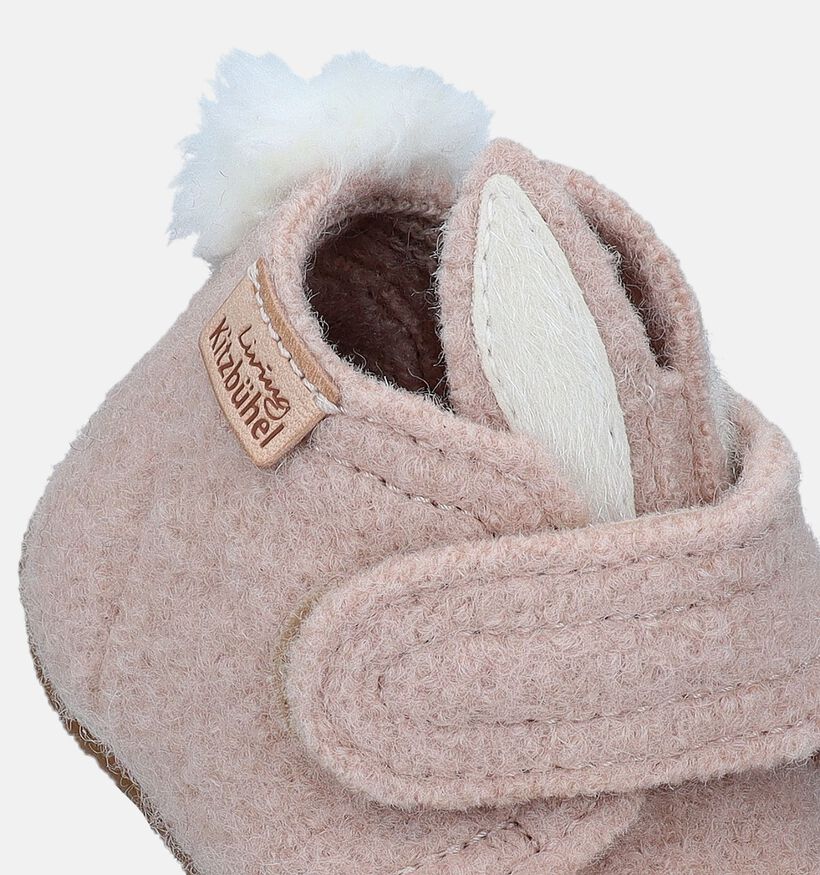 Living Kitzbühel Pantoufles pour bébé en Beige pour filles (331464)