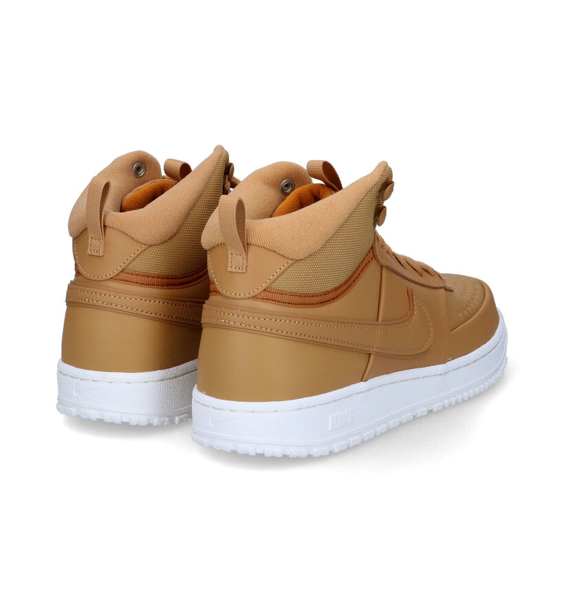 Nike Court Vision Mid Winter Baskets en Camel pour hommes (332336)