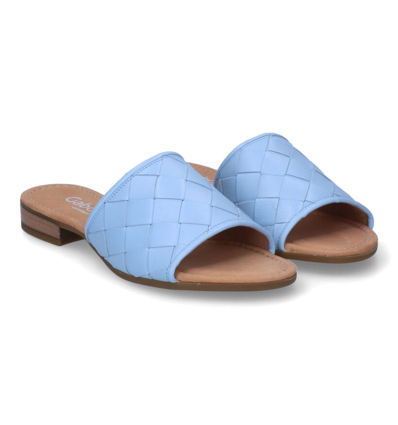 Comfort Nu-pieds plates en Cognac pour femmes (306161)