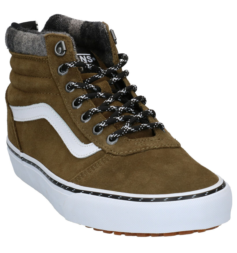 Vans Ward Zwarte Sneakers in daim (288390)