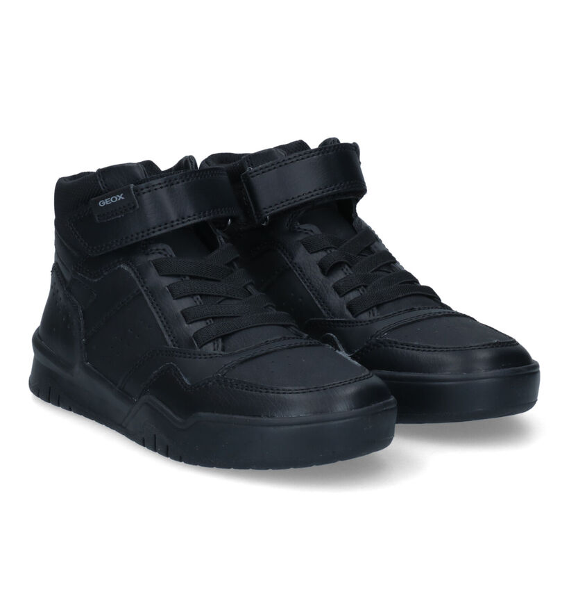 Geox Perth Baskets en Noir en simili cuir (312566)