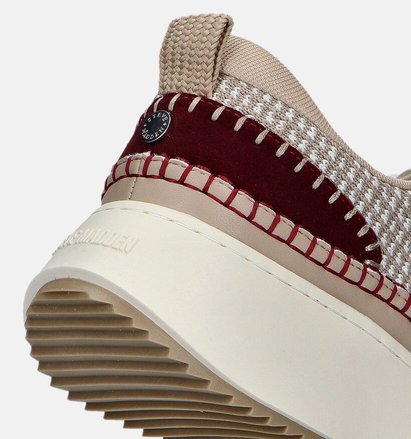 Steve Maggen Doubletake Rode Sneakers voor dames (347688) - geschikt voor steunzolen