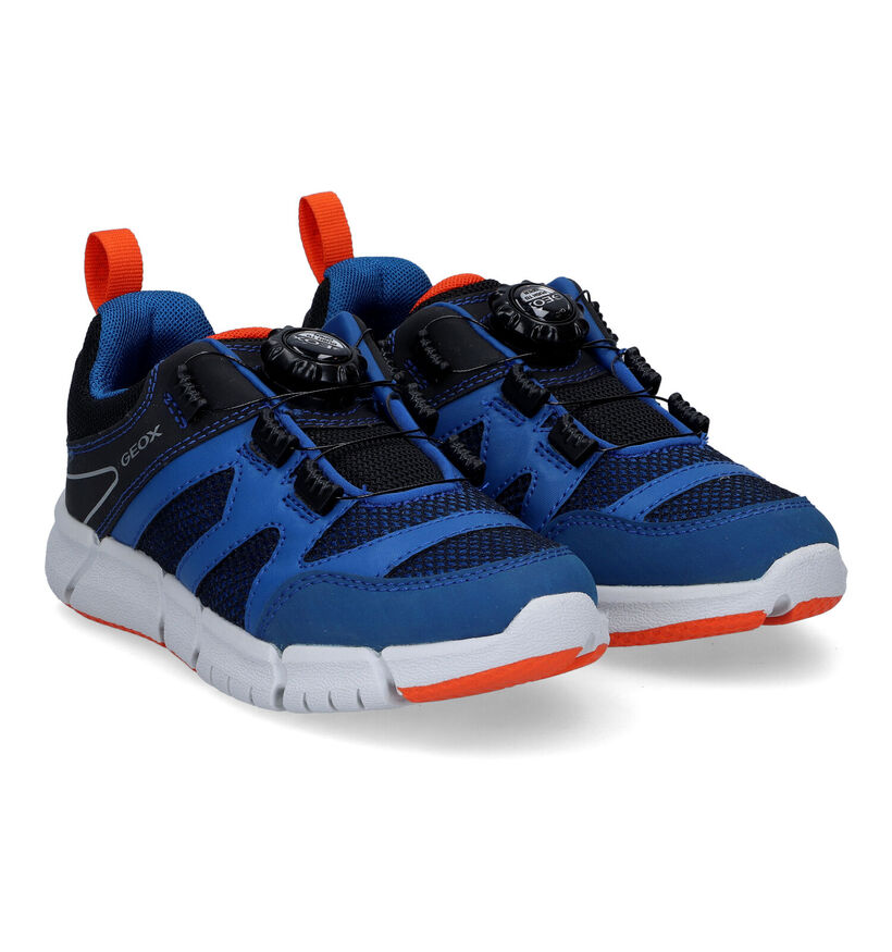 Geox Flexyper Blauwe Sneakers voor jongens (311054) - geschikt voor steunzolen