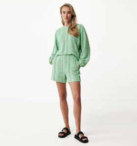 Mexx Summer Boucle With Welt Short en Vert pour femmes (342476)