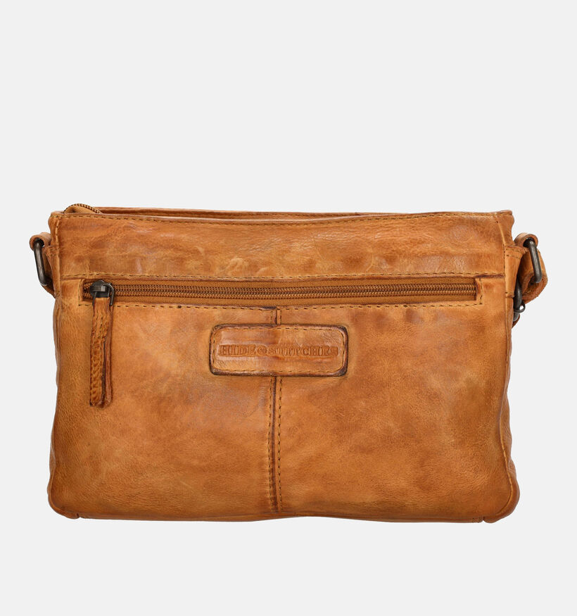 Hide & Stitches Gele Crossbody tas voor dames (358989)