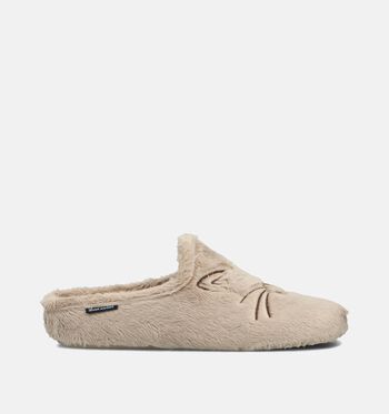 Pantoffels beige